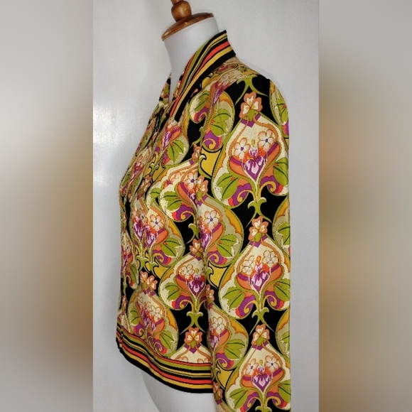 DELIGHTFUL SILK MAGGIE LONDON JACKET - Picture 6 of 11